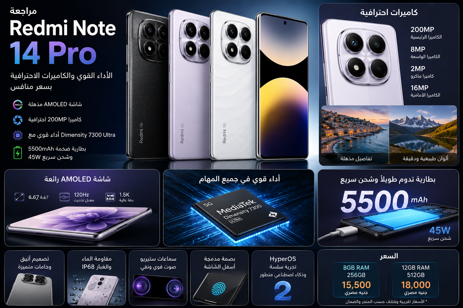 مراجعة Redmi Note 14 Pro